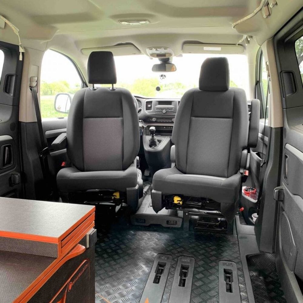 Base pivotante pour siège avant van fourgon Siège SCOPEMA