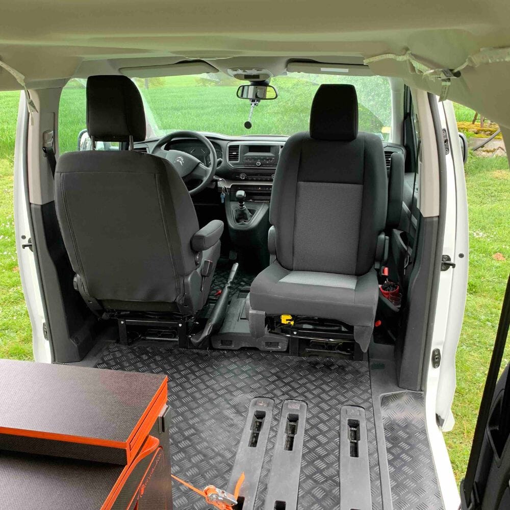 Base pivotante pour siège avant van fourgon Siège SCOPEMA