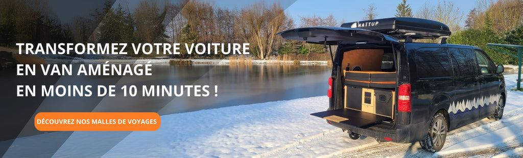 Aménagement de voiture, van et fourgon en moins de 10 minutes