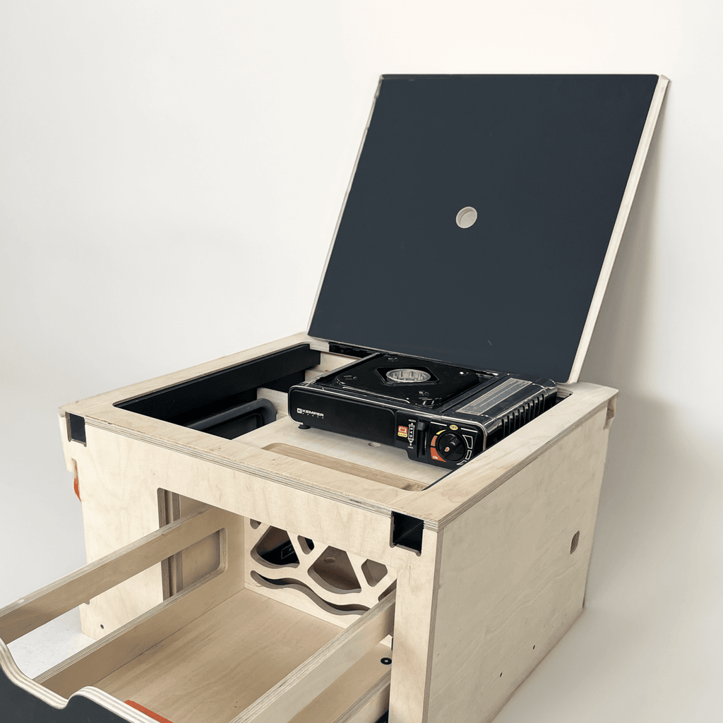 Trappe d'accès noire cuisine DUNE Option CAMPINAMBULLE 