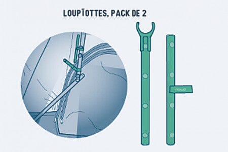 Pack 2 loupiöttes Duö