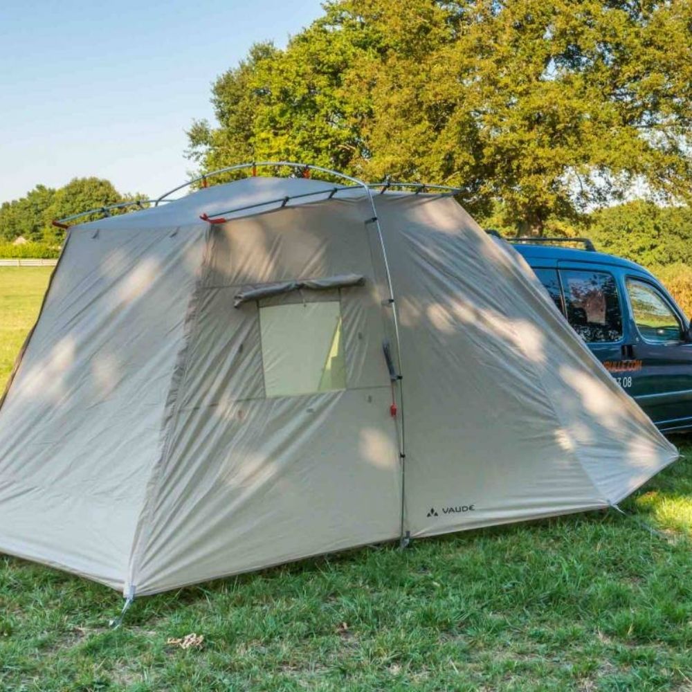 Freestanding Drive-Wing Awning