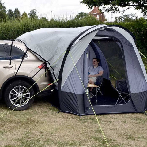 équipement extérieur portable pliable connectable hayon auvent camping  voiture arrière tente suv van auvent tente pour le camping